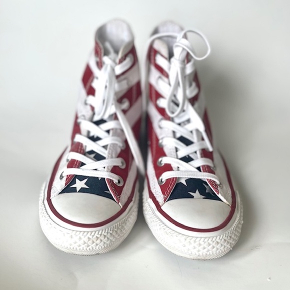 Converse Chuck Taylor All Star High Top American Flag Size 7 W  size 5 M - Picture 6 of 9